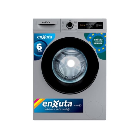 LAVARROPAS ENXUTA CARGA FRONTAL SILVER 6KG Lavarropas Enxuta Carga Frontal Silver 6kg