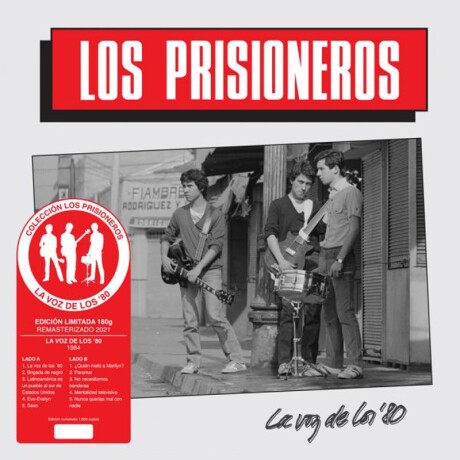 Los Prisioneros La Voz De Los 80 - Vinilo Los Prisioneros La Voz De Los 80 - Vinilo