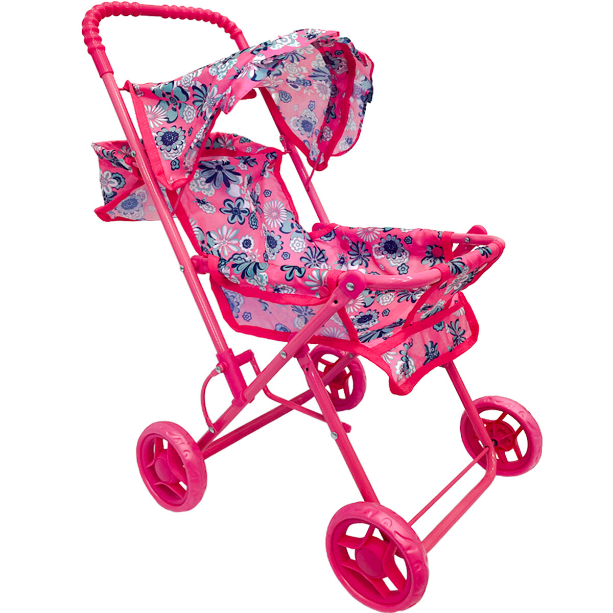 Coche De Muñecas Bebé Juguete 4 Ruedas Plegable - Jug022003-es 