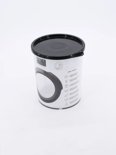 RECIPIENTE DE LAVANDERIA GRIS