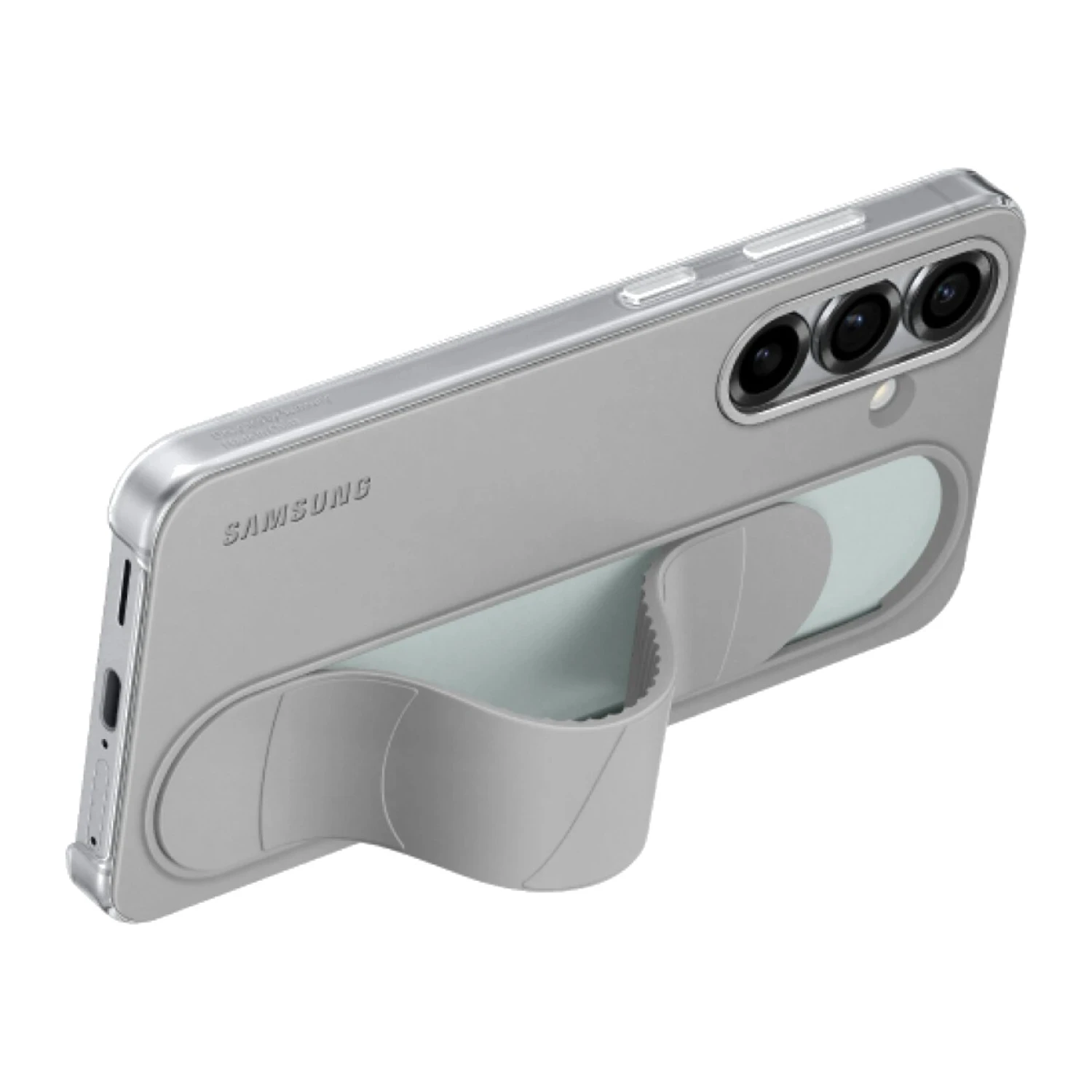 Funda Samsung Standing Grip Case con Soporte para Galaxy S25