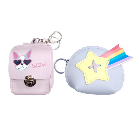 Monedero llavero con diseño Monedero Llavero Con Diseño