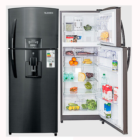 REFRIGERADOR JAMES JM 560 Dark -Dispensador 390L - Frio Seco N/A