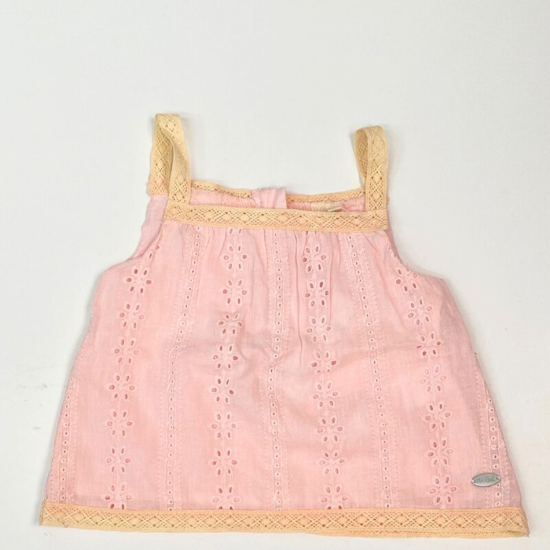 Musculosa Broderi N+ Girl Rosa