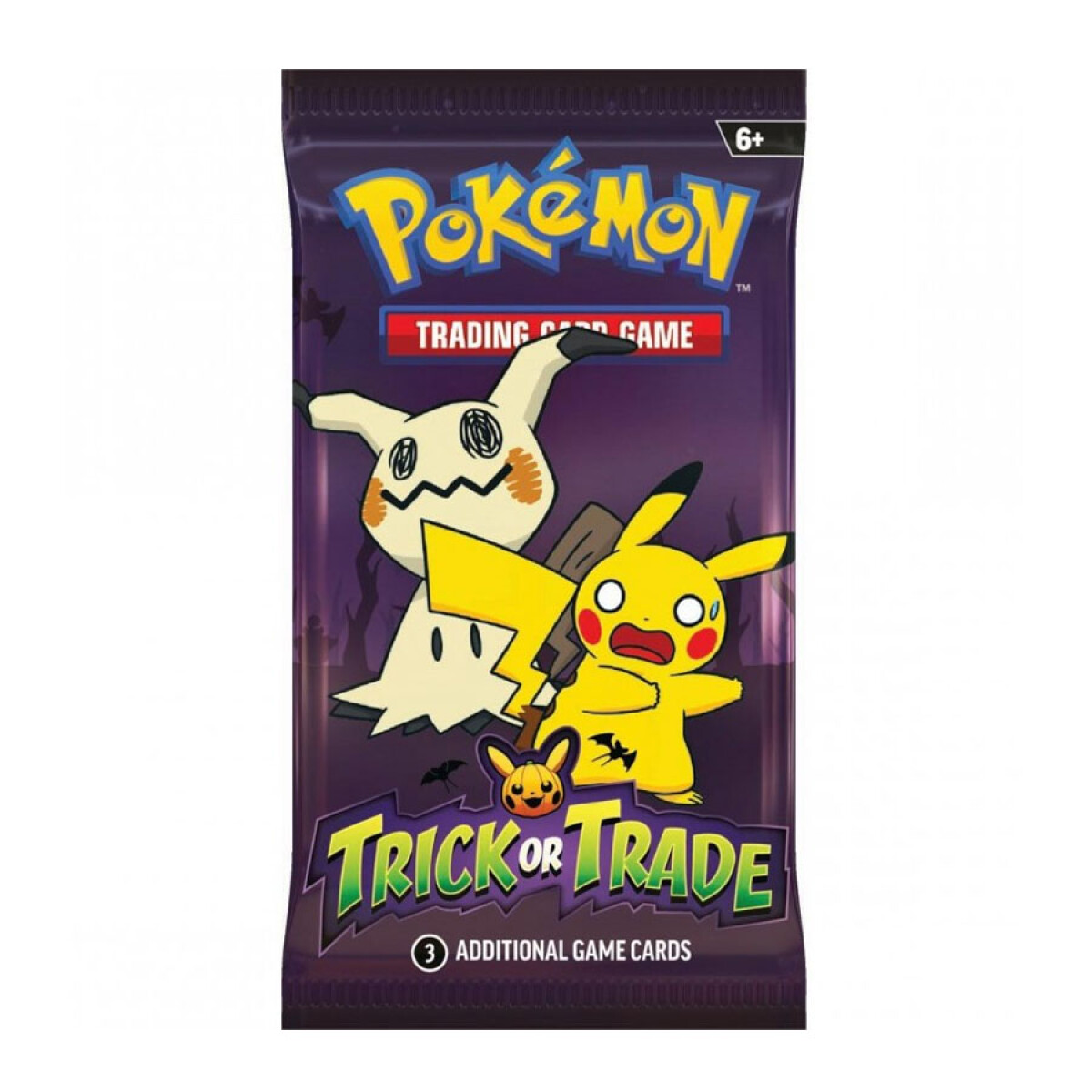 Pokemon TCG: Booster (3 cartas) Trick or Trade [Inglés] 