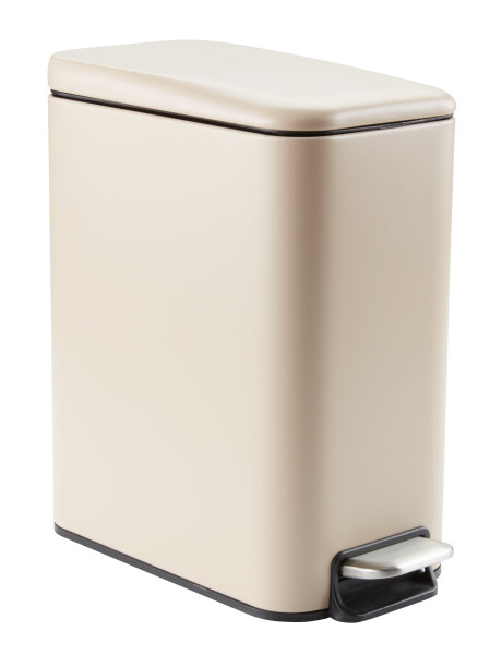 Papelera pedal ULLATTI 5L cierre suave beige Papelera pedal ULLATTI 5L cierre suave beige