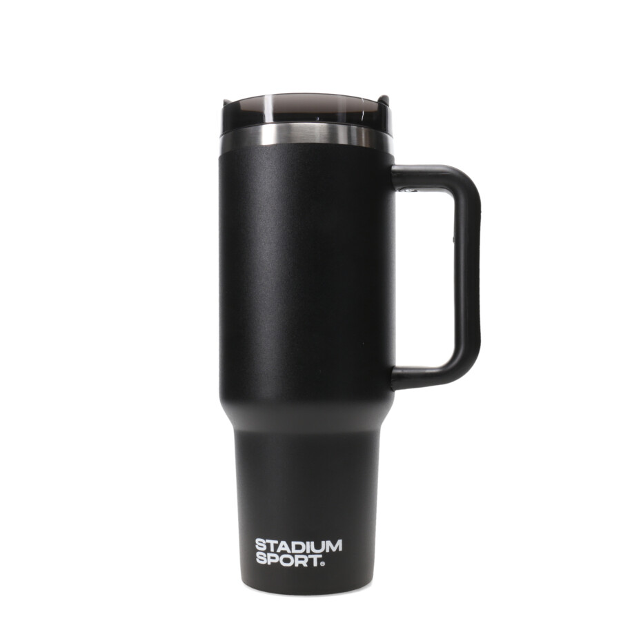 Botella Stadium Sport con asa Negro