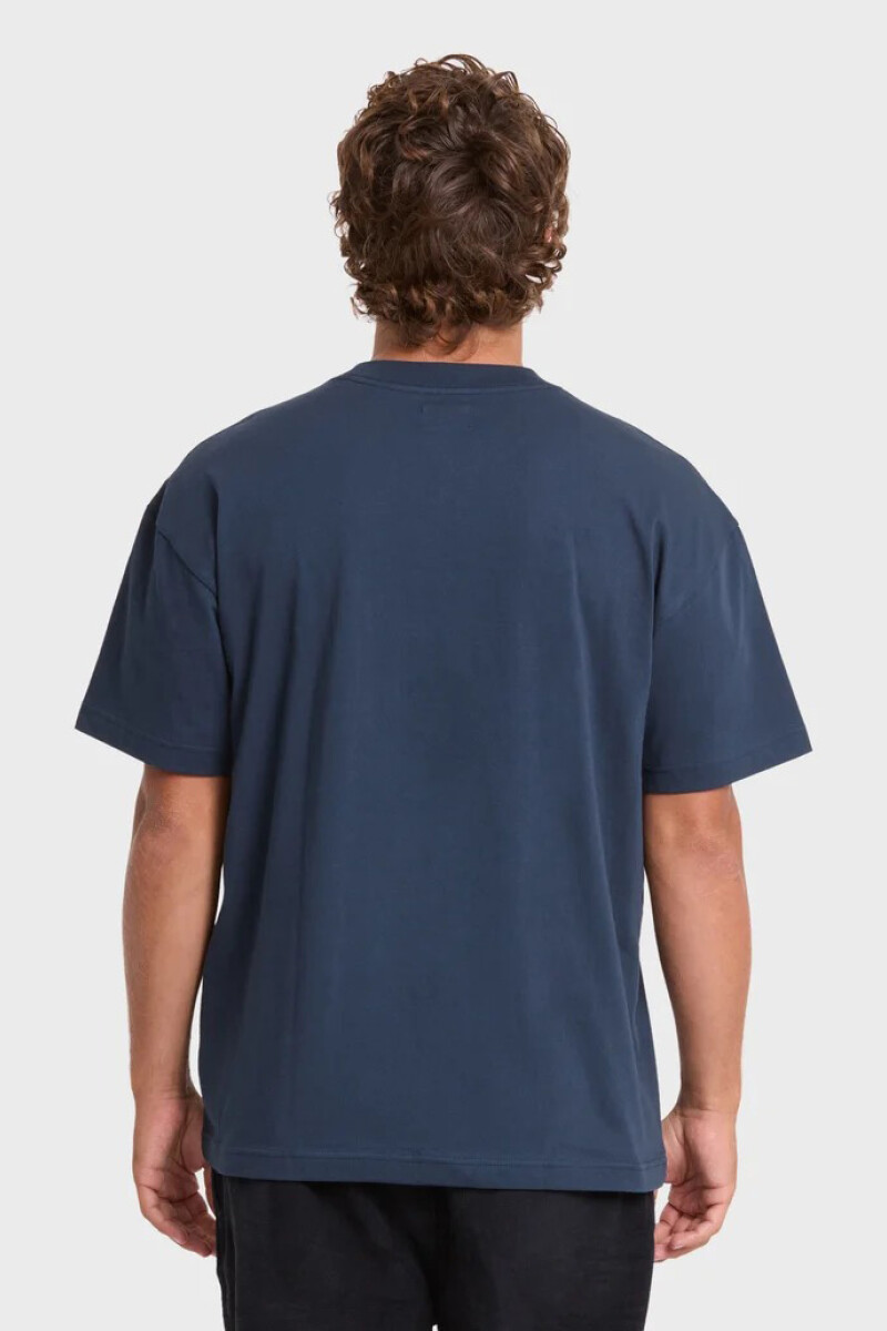 REMERA ARCH GARAGE TEE A-azul