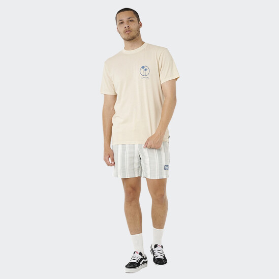 Remera Rip Curl Mod Cali Two Palms Beige
