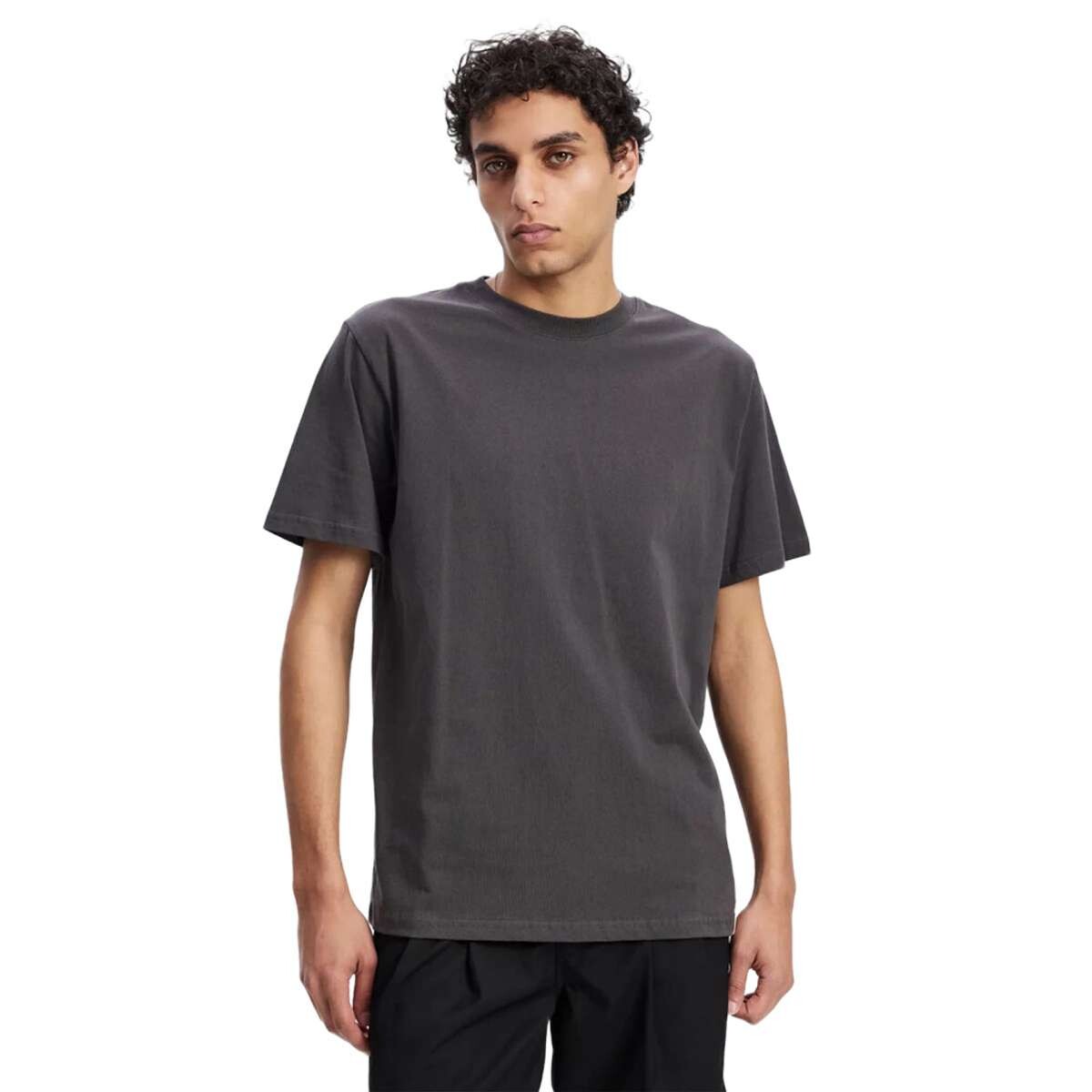 Remera Rhythm Woven Vintage - Negro 