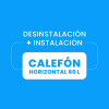 Desinstalación + Instalación de Calefón 60L Horizontal Desinstalación + Instalación de Calefón 60L Horizontal