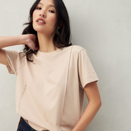 REMERA PADELLA Beige