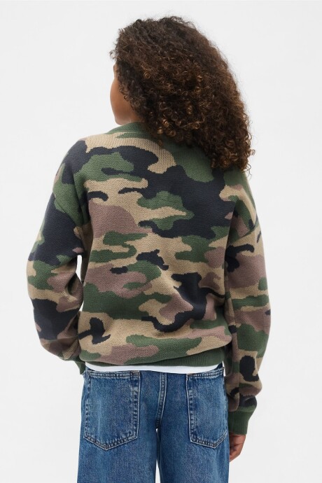 Buzo De Algodòn Niño Camo