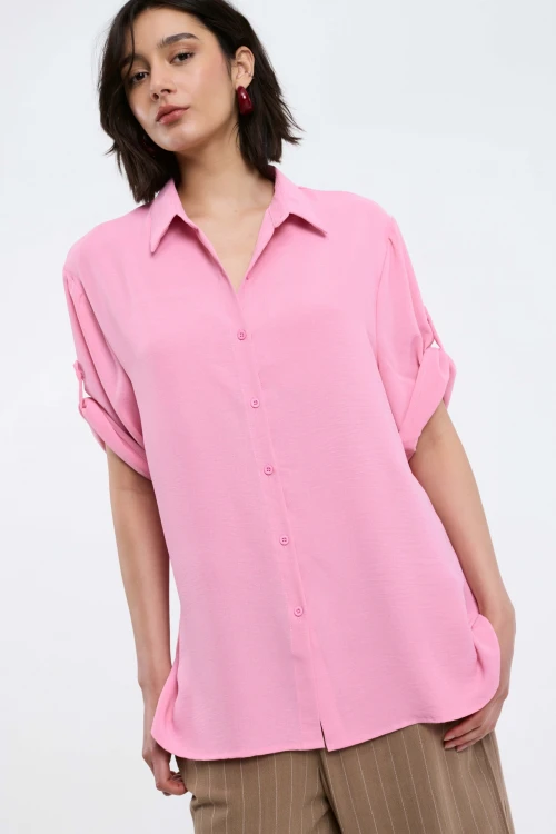 Camisa Fausti Rosado