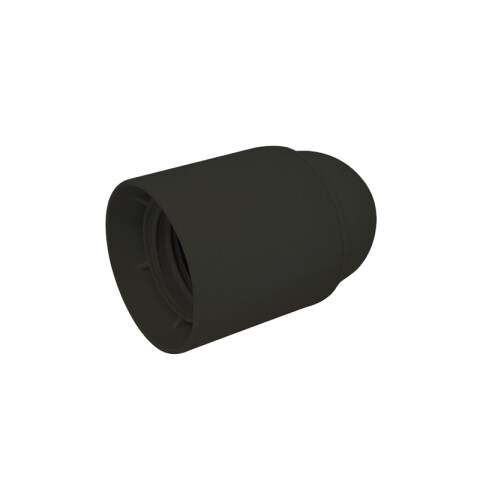 Portalámpara E27 colgante, negro, autorizado M31320N