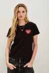 Remera Eyes Lovers Negro
