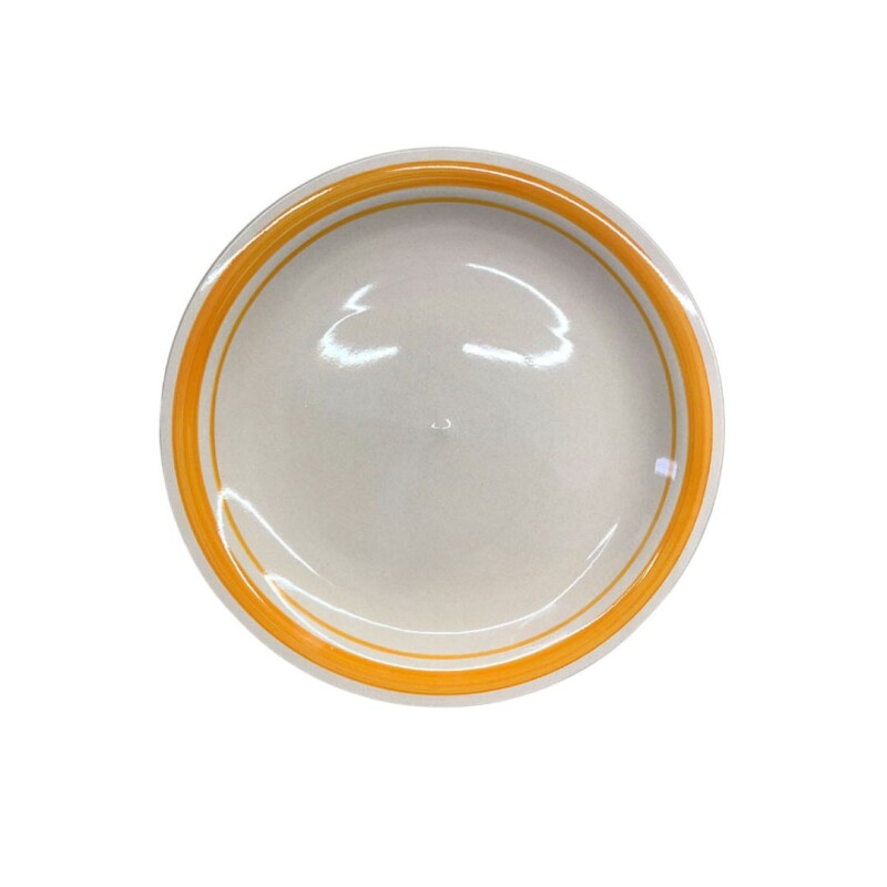 PLATO PLAYO DE PORCELANA HANDPRINTED • 26,5cm PLATO PLAYO DE PORCELANA HANDPRINTED • 26,5cm