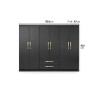 Ropero Placard 6 Puertas 2 Cajones 10 Estantes Ropero Placard 6 Puertas 2 Cajones 10 Estantes