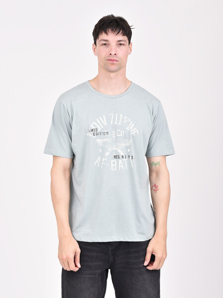 REMERA DIV GRIS MELANGE C