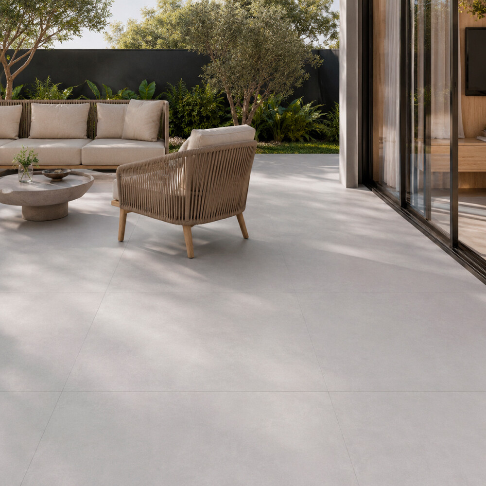 PORCELANATO PARA EXTERIOR URBAN CIMENTO ESM EXT 100X100 CM Porcelanato Para Exterior Urban Cimento Esm Ext 100x100 Cm