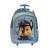 Mochila Infantil Paw Patrol con Carro Jacquard Grande 40 x 30 cm CELESTE