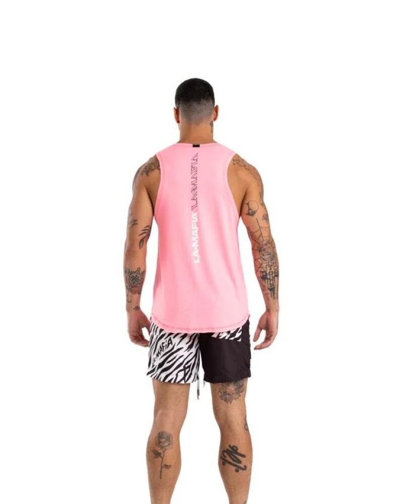 Musculosa Color Rosado By La Mafia U