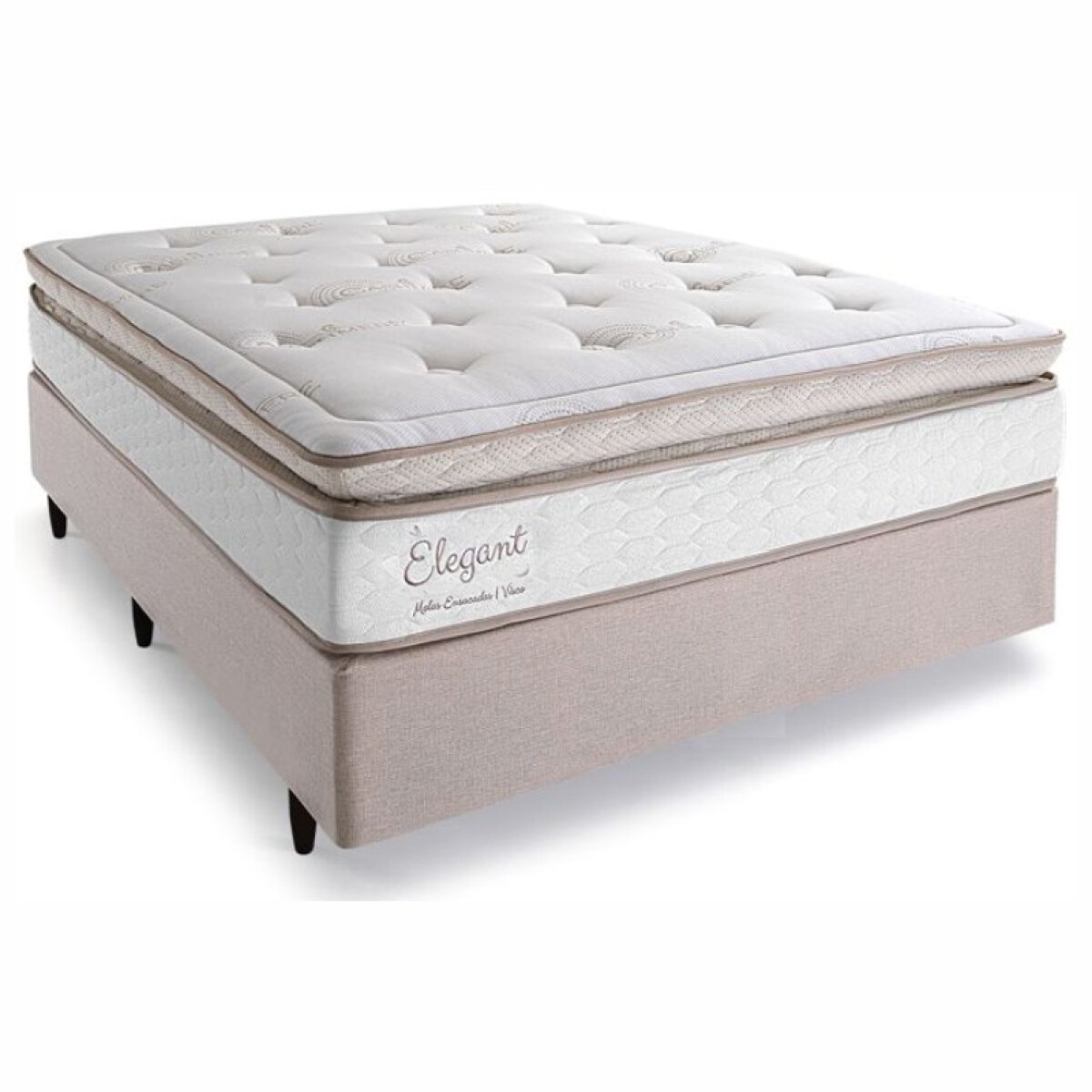 Sommier de Resortes Elegant - 1.40 x 1.90 2 Plazas 