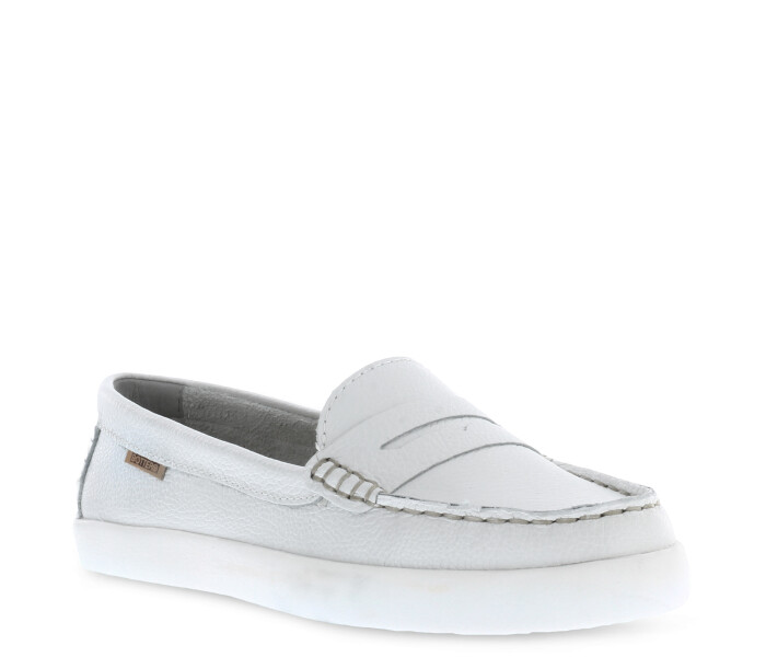 Zapatos de Mujer Bottero Mocasin Casual Blanco