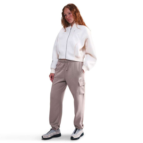 Pantalón Largo Nike Sportswear Club De Mujer Chocolate