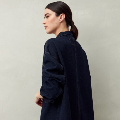 SOBRECAMISA HOPE Indigo