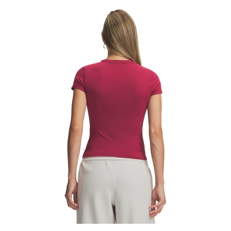 Remera UA Motion Fitted SS Mujer 6013774-622 Rojo