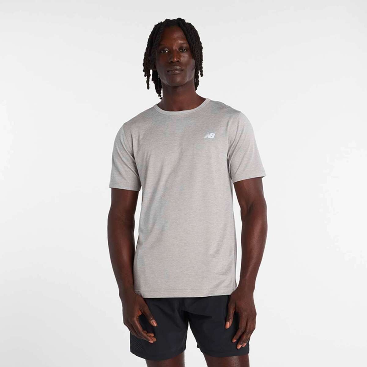 Remera Sport Essentials Utility de Hombre - Gris 