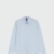 BOSS - Camisa Slim- Fit Lino Celeste
