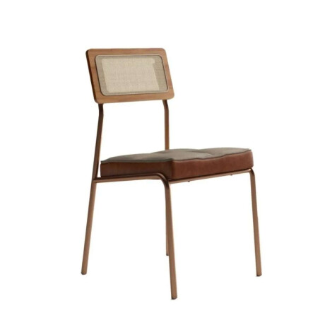 Juego de comedor Lux Atria Cuadrada Marron