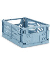 Cesta MILAS A16xL25xA10 plegable azul Cesta MILAS A16xL25xA10 plegable azul