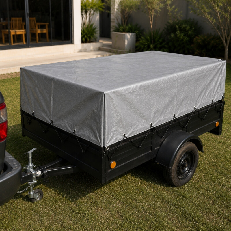 Lona 6x4 Impermeable con ojales VERDE