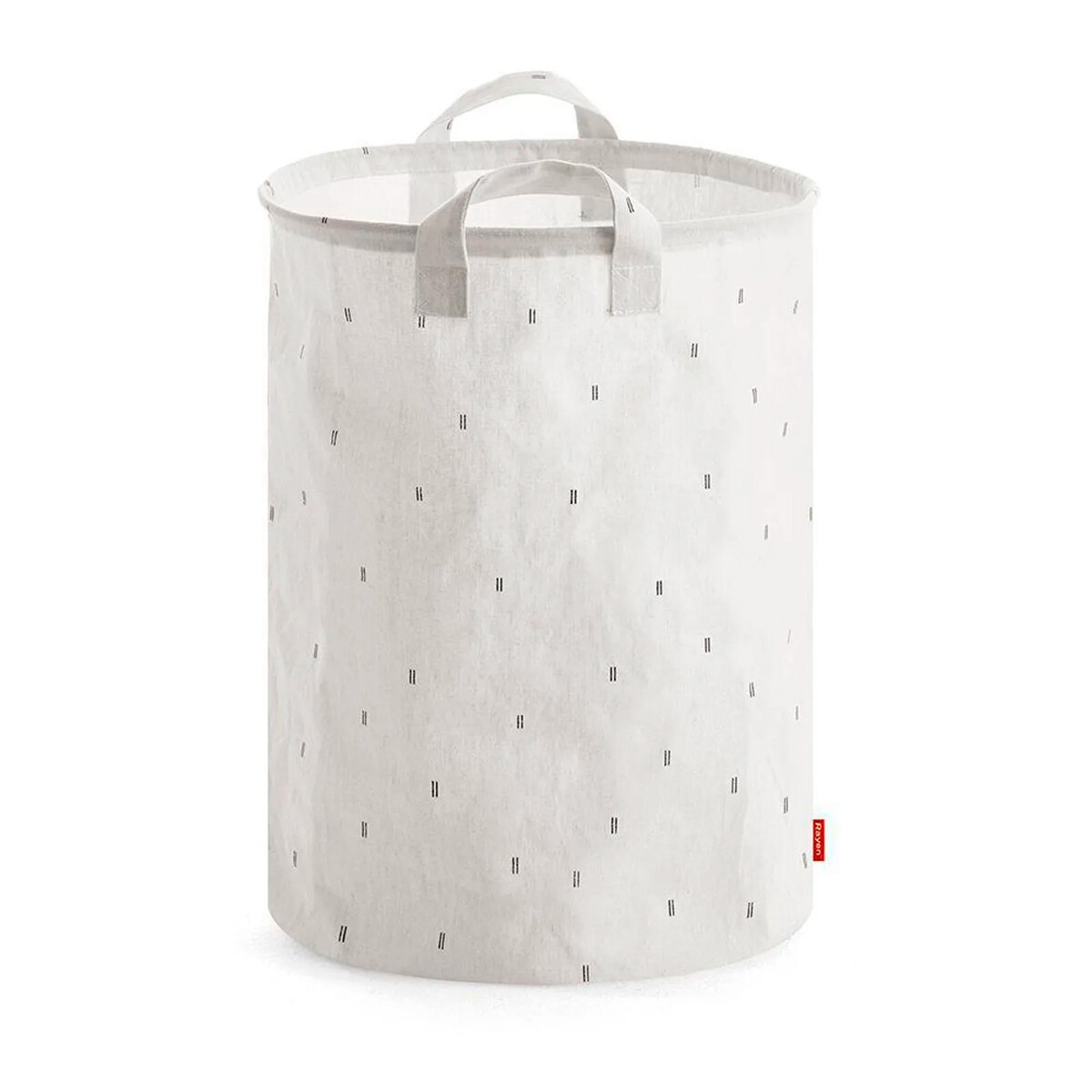 Cesto para ropa de tela canvas D40x55 cm 70 lt - BLANCO 