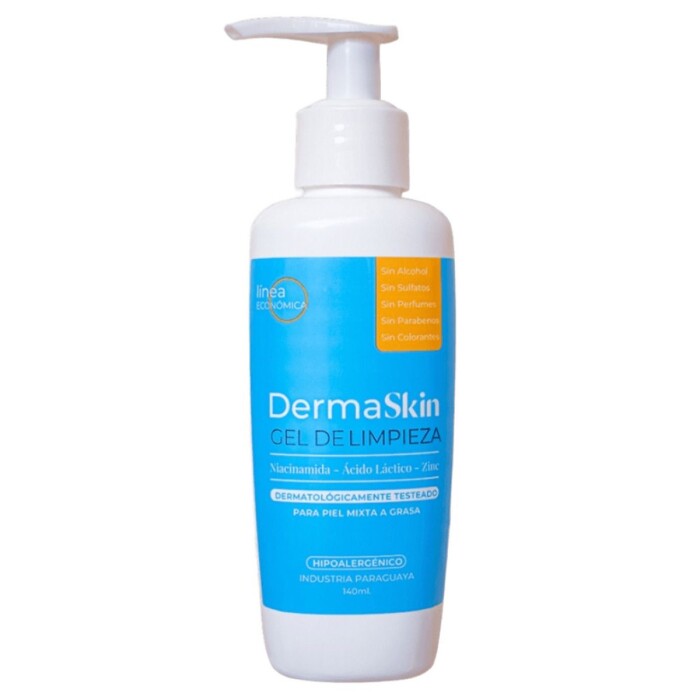 DERMASKIN GEL DE LIMPIEZA S ALCOHOL única