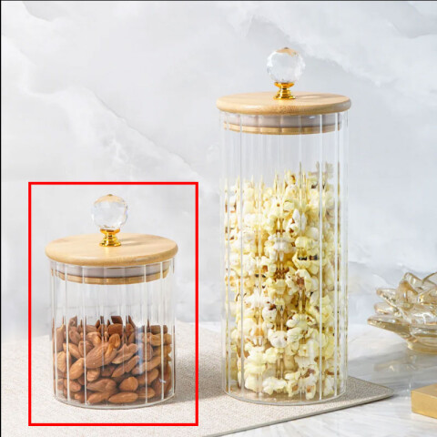 Frasco contenedor hermético de vidrio 500ml Frasco Contenedor Hermético De Vidrio 500ml