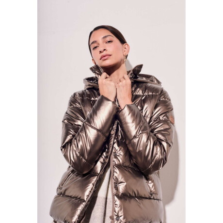 Campera Engomada Water Repellent Cobre