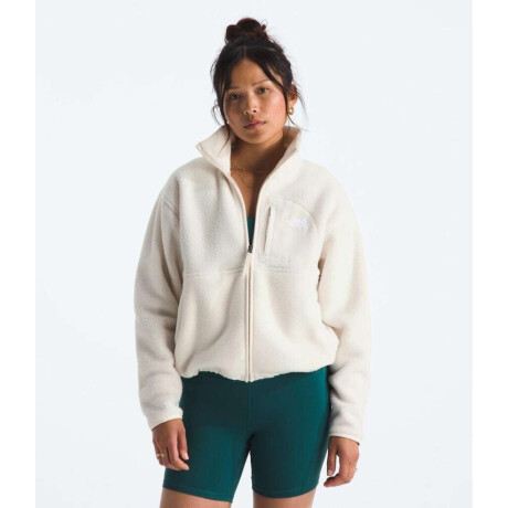 Campera Yumiori Off Peak Full-Zip White Dune