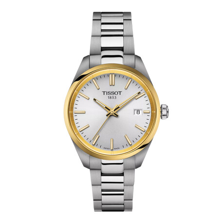 Reloj Tissot PR 100 34MM en acero y PVD oro amarillo Reloj Tissot PR 100 34MM en acero y PVD oro amarillo