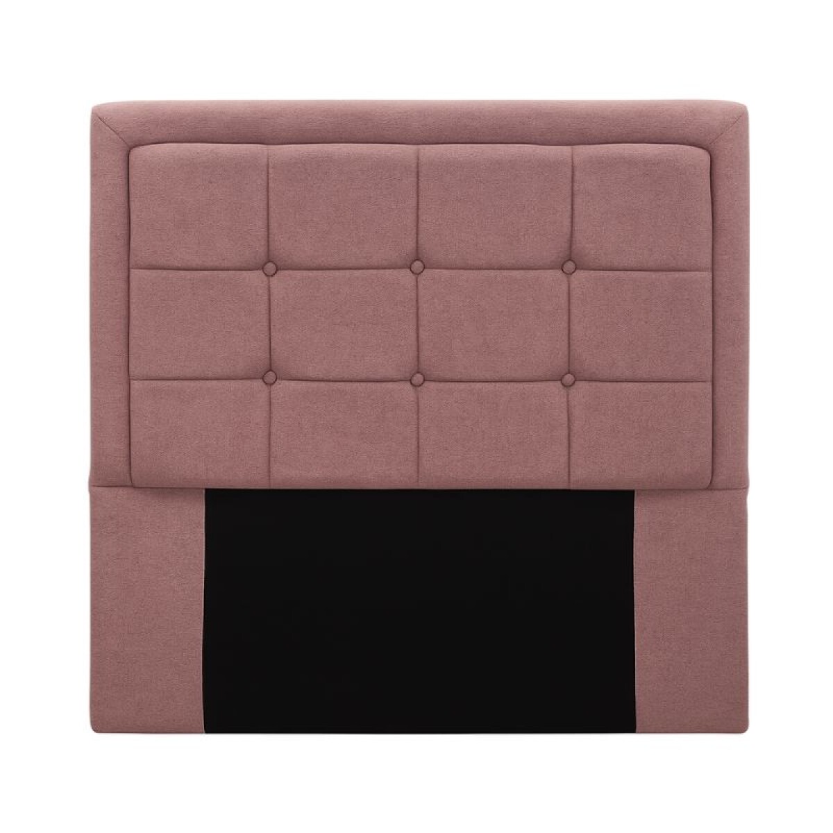 RESPALDO VENEZA 1 PLAZA PARA SOMMIER 98 CM - LISO ROSE 