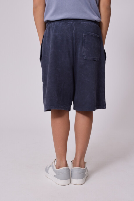 BERMUDA FELPA AMIR TEEN DIXIE Navy