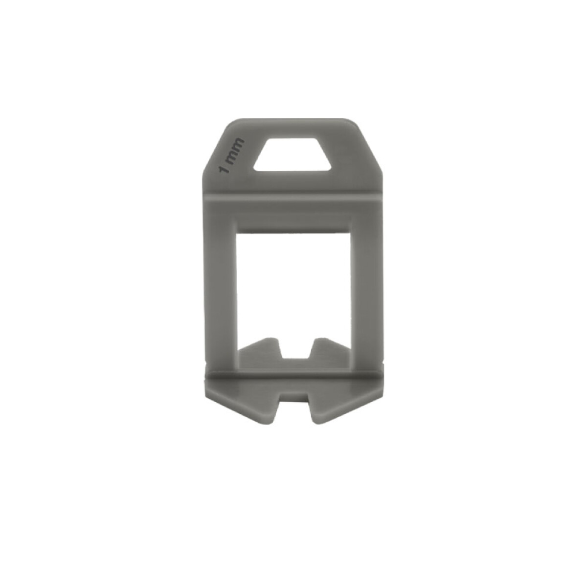 Espaciador Autonivelante Tradicional Clip 1.0 mm 