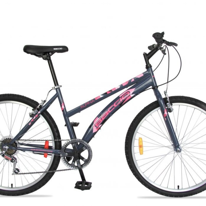Bicicleta MTB Baccio Alpina Lady R.24” - Calidad Superior con Frenos V-Brake y Componentes de Aluminio Bicicleta MTB Baccio Alpina Lady R.24” - Calidad Superior con Frenos V-Brake y Componentes de Aluminio