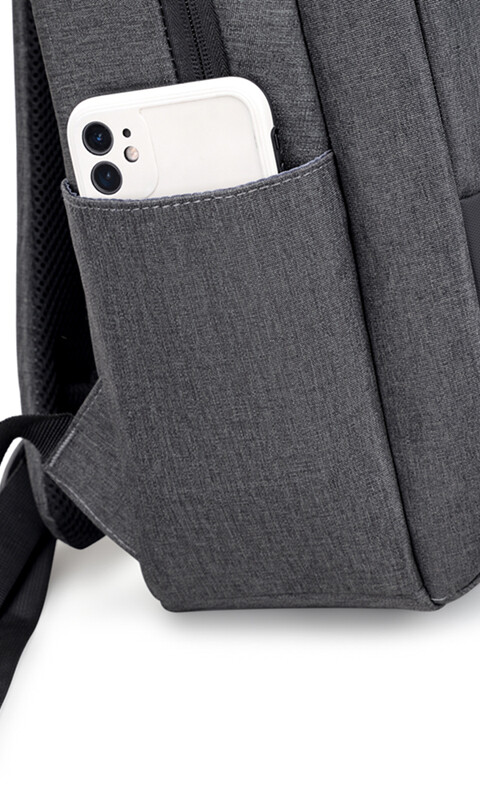 MOCHILA AD WEEK GRIS C/NEGRO