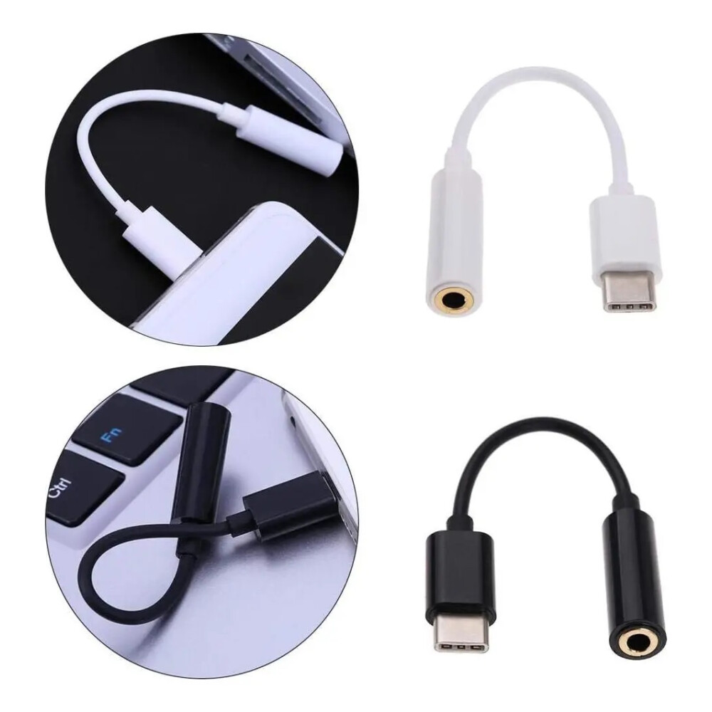 Adaptador De Cable De Auriculares Tipo C A 3.5 mm Adaptador De Cable De Auriculares Tipo C A 3.5 mm
