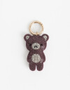 Llavero Strass Llavero Oso Con Strass - Violeta Lila