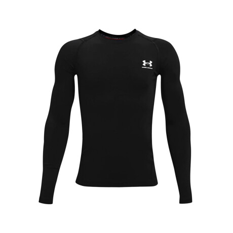 Remera Niño Under Armour HeatGear de Manga Larga Black